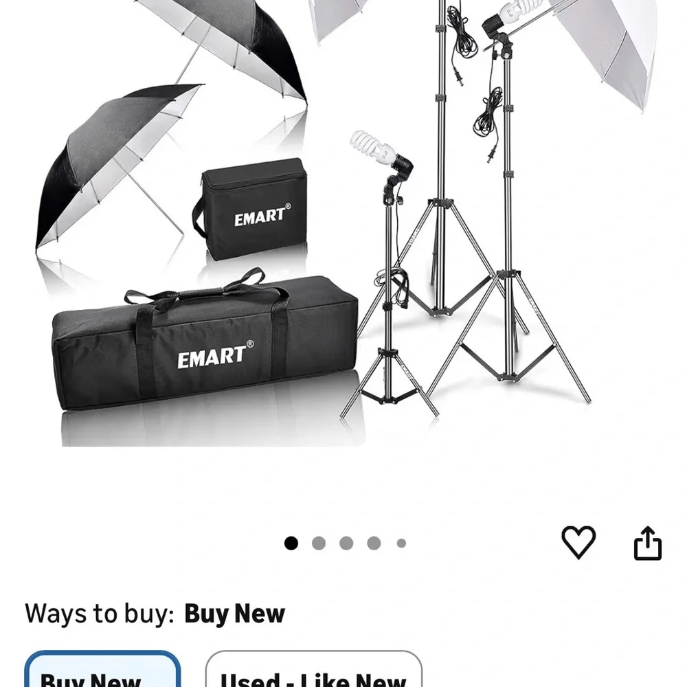Emart Black Carrying Case